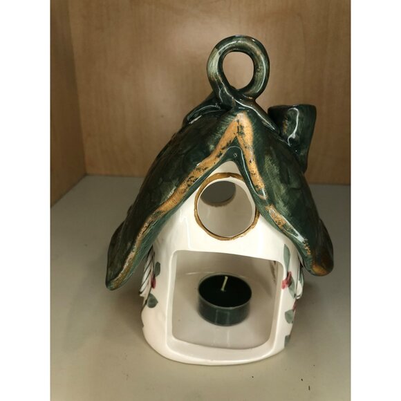 Bird House With Bird and Heart Candle Holder - Picture 6 of 11
